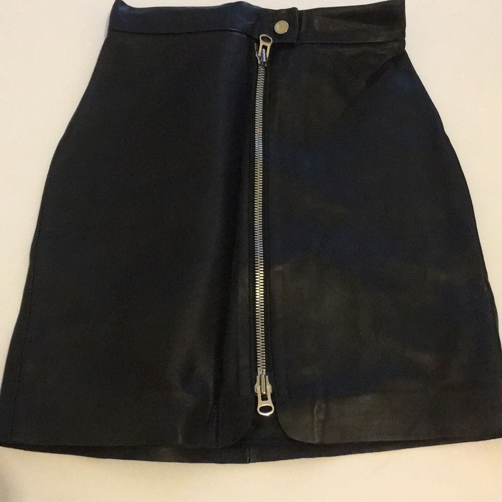 Leather Skirt